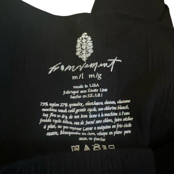 Free People Movement High-Rise 7/8 Length Good Karma Leggings - Like NEW - Picture 6 of 6